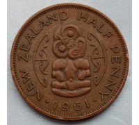 Новая Зеландия 1/2 пенни 1956-1965