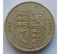 Великобритания 1 фунт 2008-2015