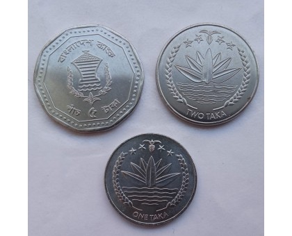Бангладеш 2010-2012. Набор 3 шт