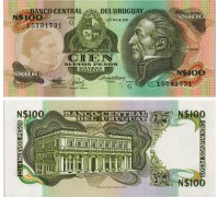 Уругвай 100 песо 1987