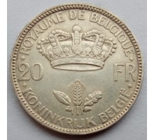 Бельгия 20 франков 1935 (серебро)