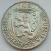 Чехословакия 100 крон 1951. 30 лет Коммунистической партии, серебро