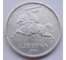 Литва 5 лит 1936 (серебро)