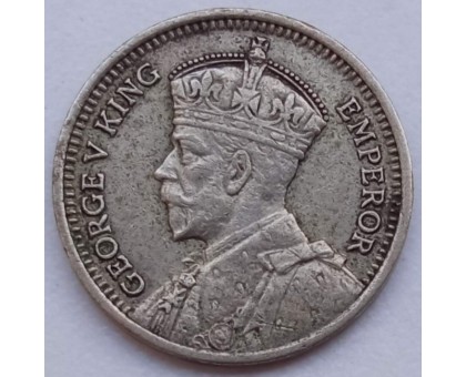 Новая Зеландия 3 пенса 1933 (серебро)