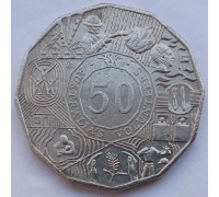 Австралия 50 центов 2003. Австралийские волонтеры