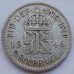 Великобритания 6 пенсов 1946 серебро