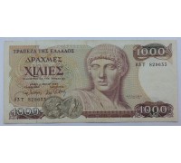 Греция 1000 драхм 1987