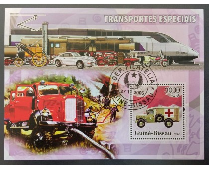 Сувенирный почтовый блок Гвинея-Бисау (19140)