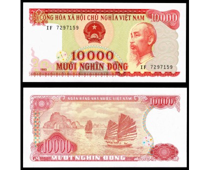 Вьетнам 10000 донг 1993