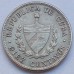 Куба 10 сентаво 1949 серебро