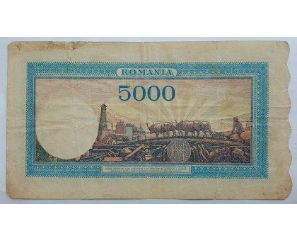 Румыния 5000 лей 1943
