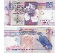 Сейшельские острова 25 рупий 1998-2010