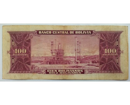 Боливия 100 боливиано 1945