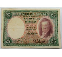 Испания 25 песет 1931