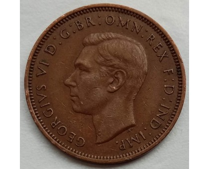 Великобритания 1/2 пенни 1948