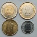 Индия 2022. 75 лет независимости. Набор 4 монеты
