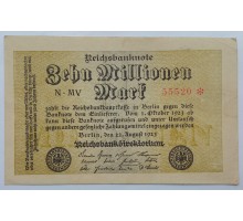 Германия 10000000 (10 миллионов) марок 1923