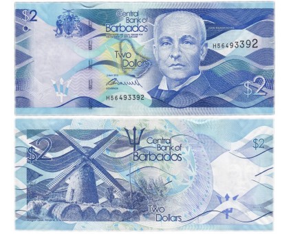 Барбадос 2 доллара 2013