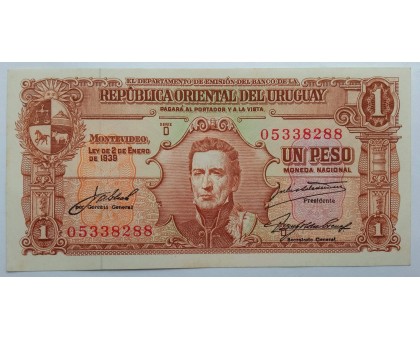 Уругвай 1 песо 1939