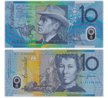Австралия 10 долларов 2012 полимер