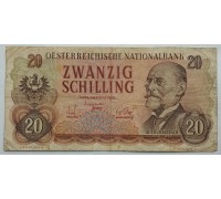Австрия 20 шиллингов 1956