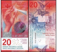 Швейцария 20 франков 2016