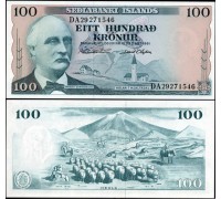 Исландия 100 крон 1961
