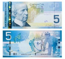 Канада 5 долларов 2006