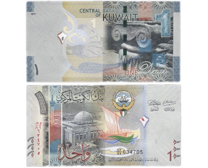 Кувейт 1 динар 2014