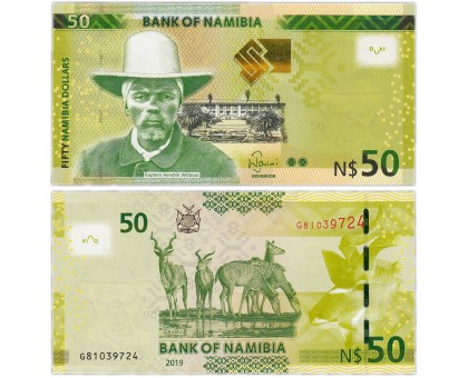Намибия 50 долларов 2019