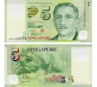 Сингапур 5 долларов 2005 (2016) полимер