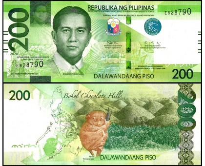 Филиппины 200 писо 2020