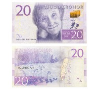 Швеция 20 крон 2015