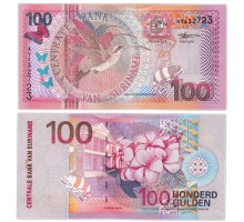 Суринам 100 гульденов 2000