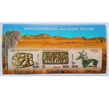 Блок марок Россия 2008 Археологическое наследие России