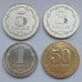 Таджикистан 2022. Набор 4 монеты