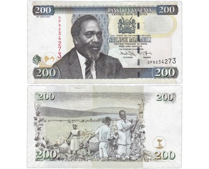 Кения 200 шиллингов 2010