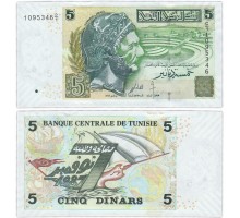 Тунис 5 динар 2008