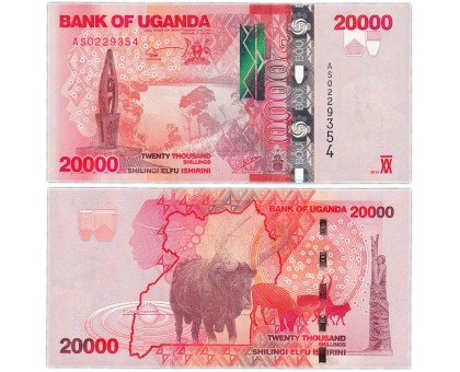 Уганда 20000 шиллингов 2017-2021