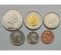 Панама. Набор 6 монет UNC