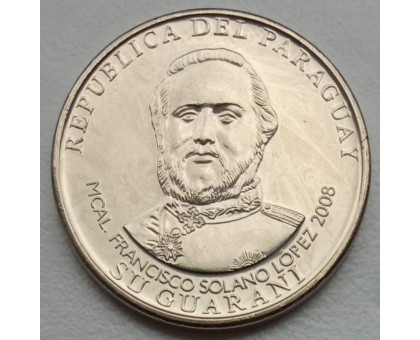 Парагвай 1000 гуарани 2008 UNC