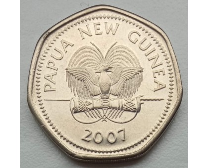 Папуа-Новая Гвинея 50 тойя 2007. 50 лет Больнице Святого Джона UNC