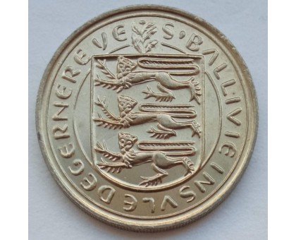 Гернси 10 пенсов 1984 UNC