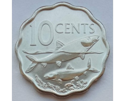 Багамы 10 центов 2010 UNC