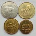 Танзания 2012-2015. Набор 4 монеты