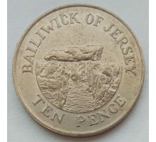 Джерси 10 пенсов 1983-1990