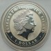 Ниуэ 1 доллар 2008. Китайский гороскоп - год крысы (серебро)