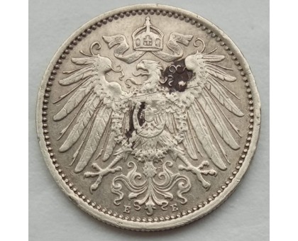 Германия 1 марка 1915 (серебро)