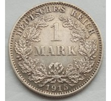 Германия 1 марка 1915 (серебро)