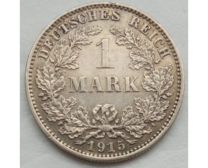 Германия 1 марка 1915 (серебро)